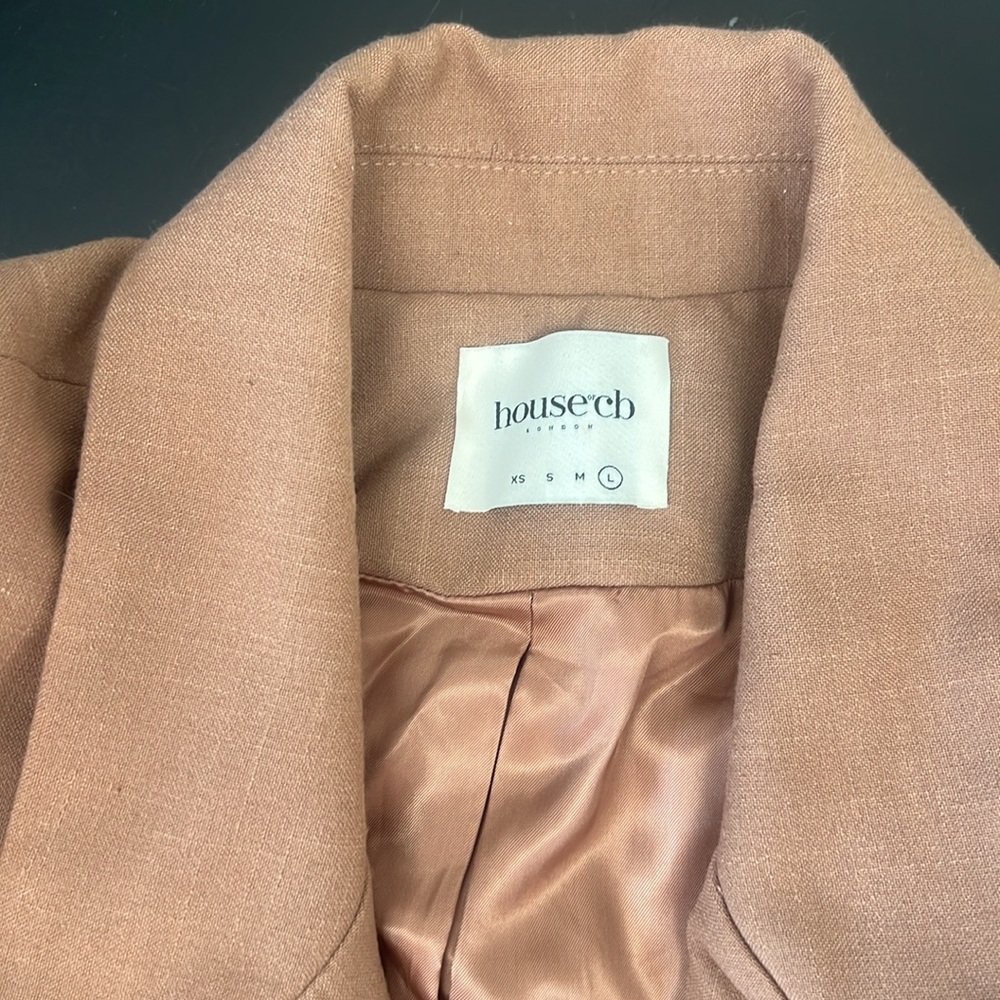 House of CB Brown Corset Blazer - Picture 7 of 14